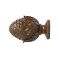 1 3/8" Oakleaf cone finial for wood poles by Kirsch