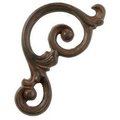 Scroll holdback left side Scroll holdback left side