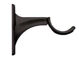 1 3/8" Bypass bracket for Designer metal rod, by Kirsch