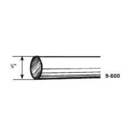 Graber 3/8" solid rodding 12' length diy curtain rods
