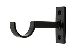 Charleston wall mount cup brackets for 1 1/2" diameter rod