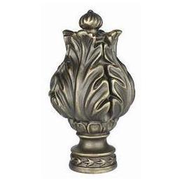 Elizabethan finial for 1 inch metal curtain rods